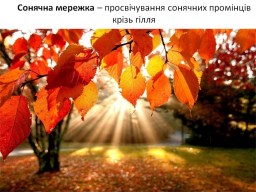 Словникова робота у 1 класі за темою "Осінь"